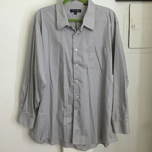Gray mens dress shirt