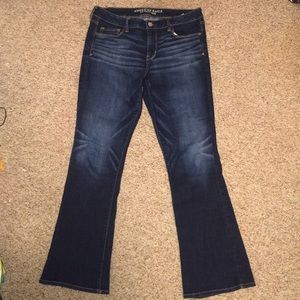 American Eagle boot cut jeans, size 14. like new.