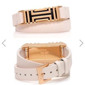 TORY BURCH FOR FITBIT FRET DOUBLE-WRAP BRACELET