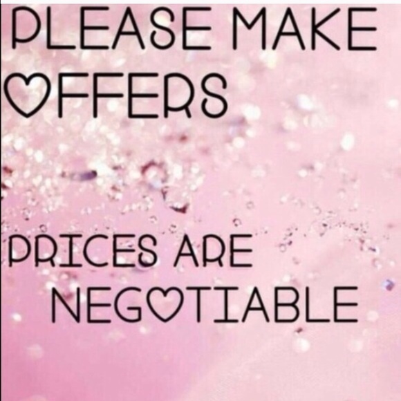 Everything must go &  I'm accepting all offers