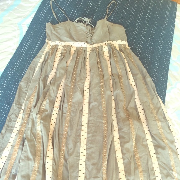 Cotton and silk summer dress