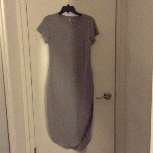 Split Tshirt dress