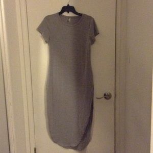 Split Tshirt dress