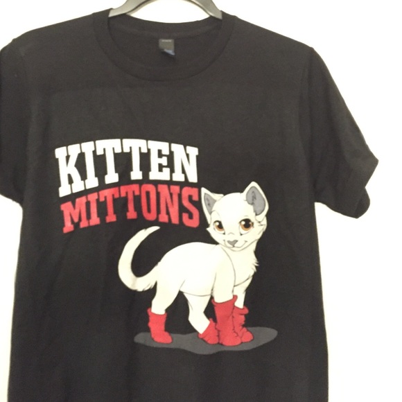 tultex Tops - 🆕Kitten Mittons T-Shirt (Always Sunny in Philly)