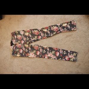 Floral Jeans