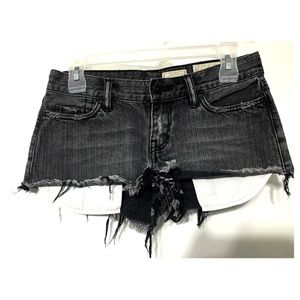 AllSaints denim distressed shorts Size: 25