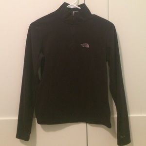 The North Face fleece quarter zip