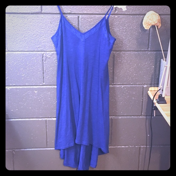 Express M blue dress swimsuit cover *like new*