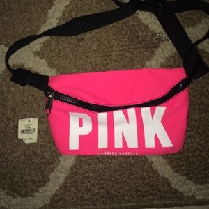 Pink fanny pack