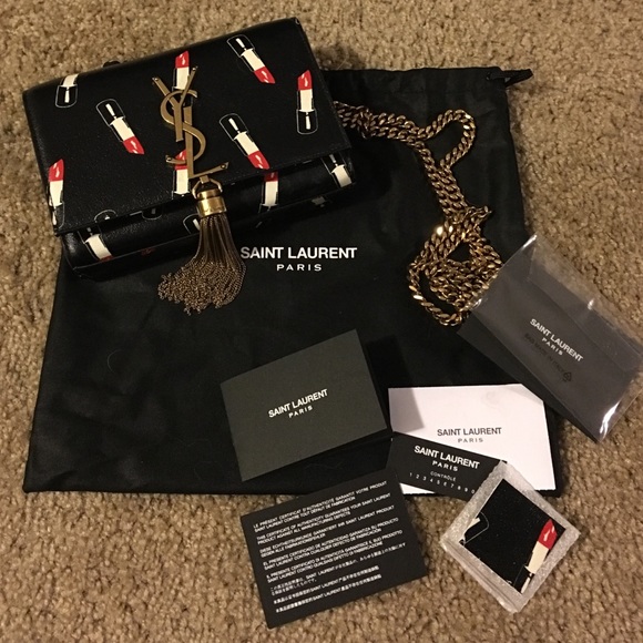 SOLD!!!!Saint Laurent monogram lipstick crossbody - Picture 4 of 4