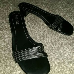 Ralph Lauren black sandals