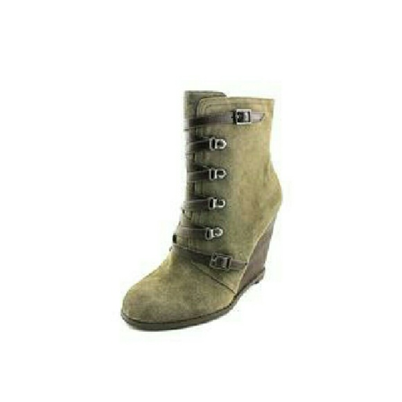 BCBGeneration Women's Kadeer Wedge Suede Boots