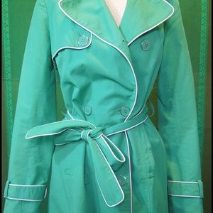 Mint Raincoat