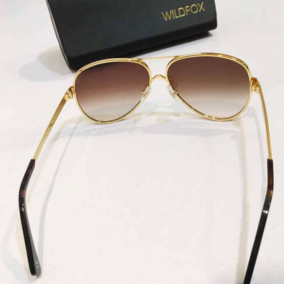 WILDFOX AirFox aviator sunglasses - Picture 2 of 2