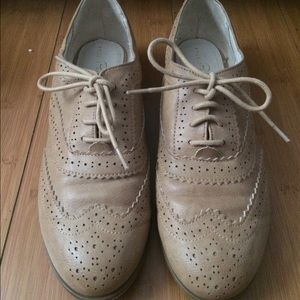 StudioPaolo tan Oxford shoes NWOT