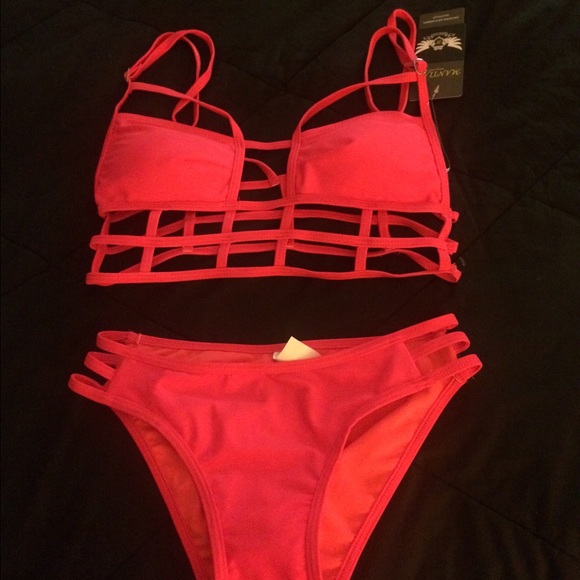 Strappy bikini