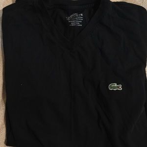 Men's Lacoste size 2 v-neck shirt