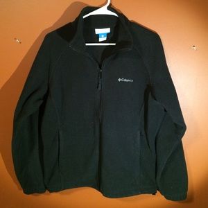 Black Columbia fleece jacket