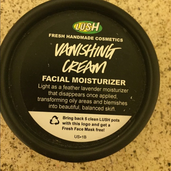Lush Cosmetics Vanishing Cream