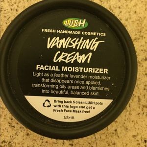 Lush Cosmetics Vanishing Cream