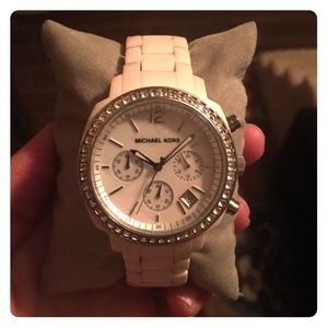 White Michael Kors Watch