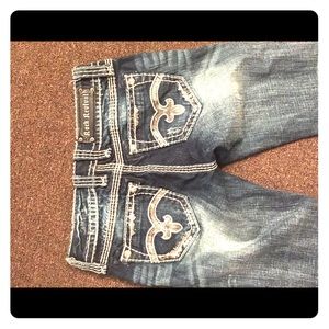 Size 26 rock revivals, regular length, hardly worn