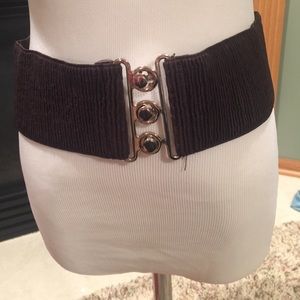 Dark Brown Belt, 30" but stretchy