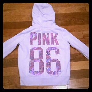 Light purple Victoria's Secret Pink hoodie