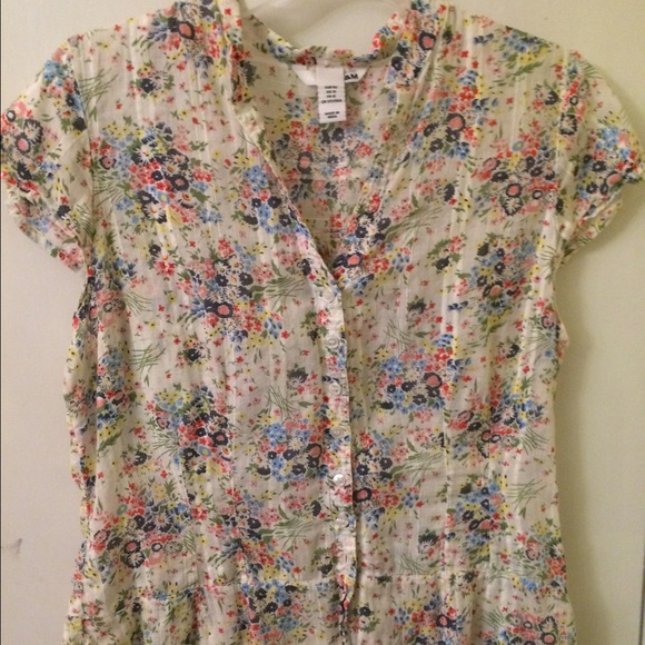 H&M Floral Top