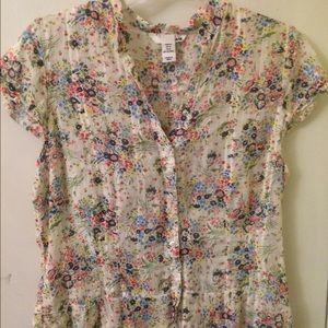 H&M Floral Top