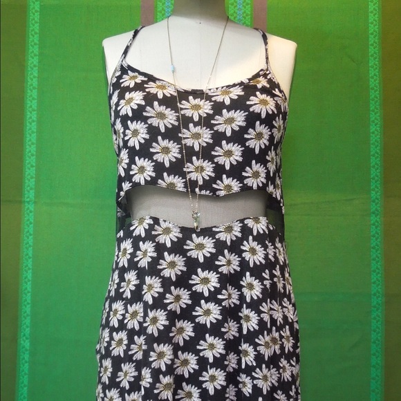 Daisy Print Summer Dress