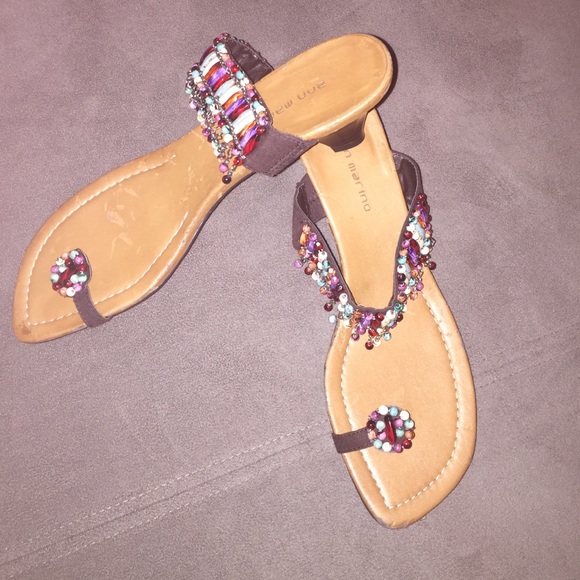 Ann Marino boho sandals