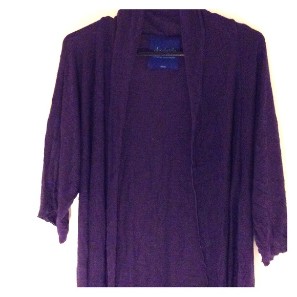 3/4 sleeve oversized cardigan