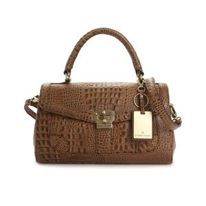 Etienne Aigner Geneva Croc satchel Habdbag