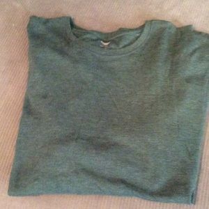 Men's Old navy long sleeve thermal,green