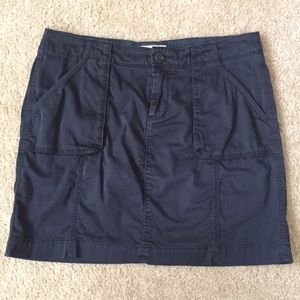 Old Navy Black Cargo Skirt 8 Medium