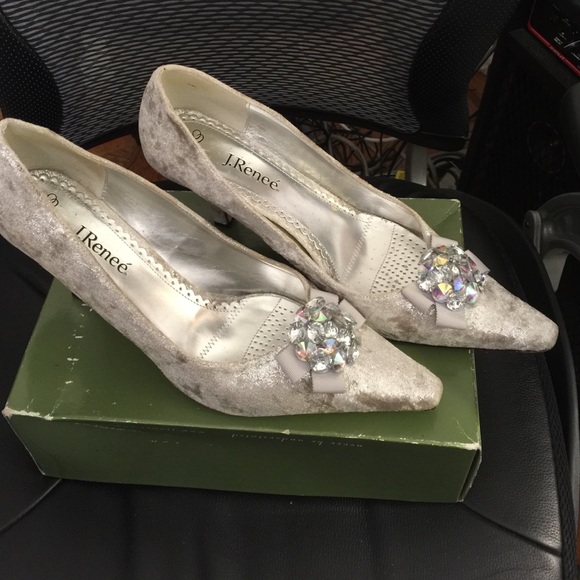 Silver heels