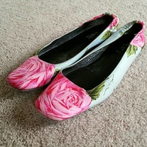 Kate Spade Rose Ballerina Flats