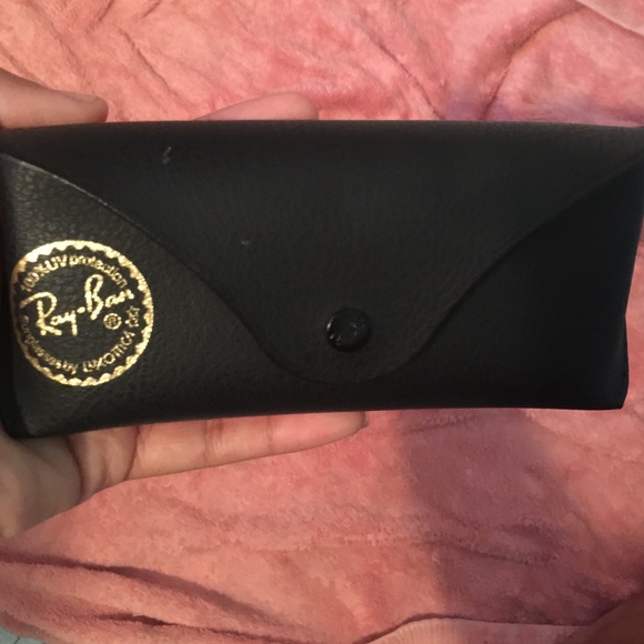 Authentic Ray Bans sunglasses.