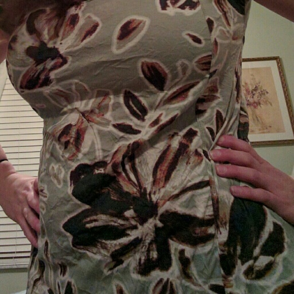 Simply Vera pretty flowery patterned tee - Picture 3 of 4