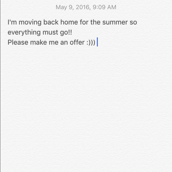 Make an offer :)