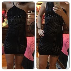 Bebe bodycon 1 shoulder LBD
