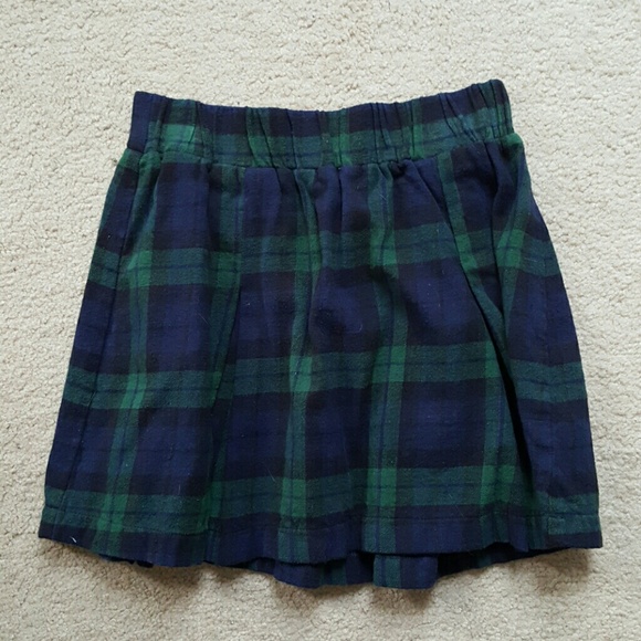 ✖BEING HELD✖Plaid Mini Skirt