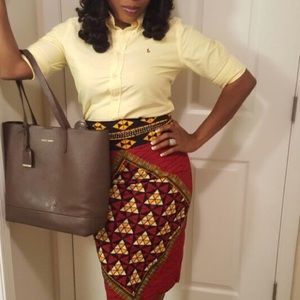 Cole Haan Leather Tote Bag