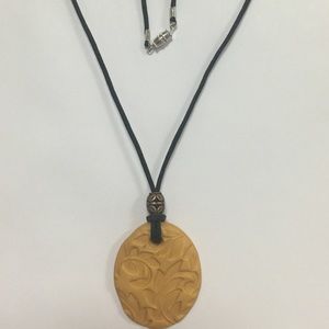 Essential oil diffuser necklace