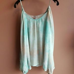 Open long sleeve shirt