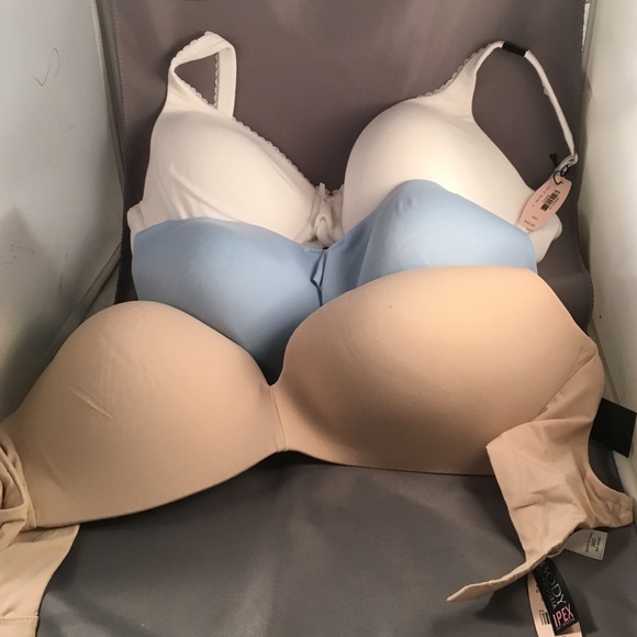 Lot 3 Victoria's Secret Bras NWT 36D Ivex