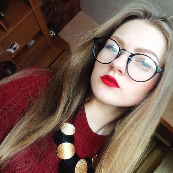 Unisex Black Clear Glasses 😍 - Picture 2 of 3