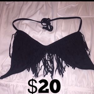 L Space swim suit top