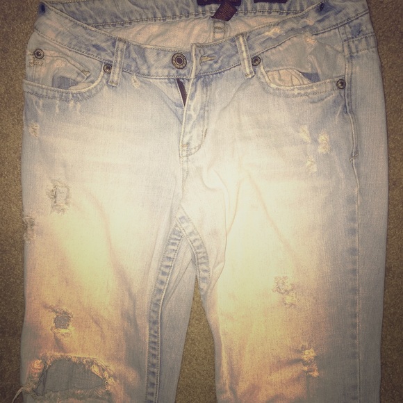 Aeropostale holy jeans